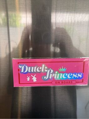 Dutch Bros Pink Princess Magnet Limited Edition New!